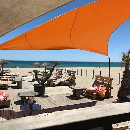 4 Pers, Terrasse, Parking Prive, Proche Et Commerces, La Franqui - Fr-1-81-585 Apartament